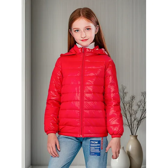 Jaqueta Bobojaco Puffer Infantil Menina Inverno Frio Grossa