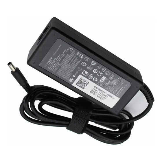 Fonte Carregador Compatível com Dell Inspiron Plug 4.5 X 3.0mm 65w LA65NS2-01 Inspiron 14 5000 (5458) etc.