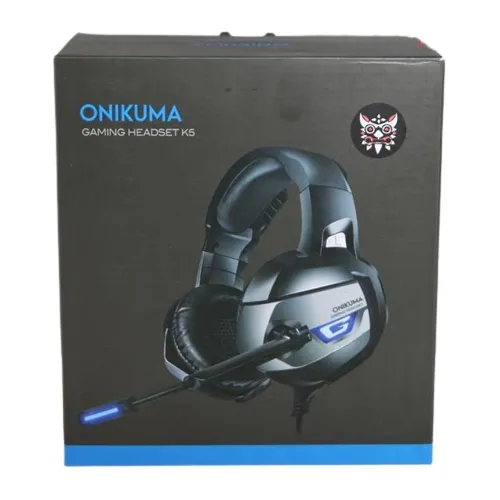 Audífonos Gaming Onikuma K5 Con Micrófono Y Luz Led