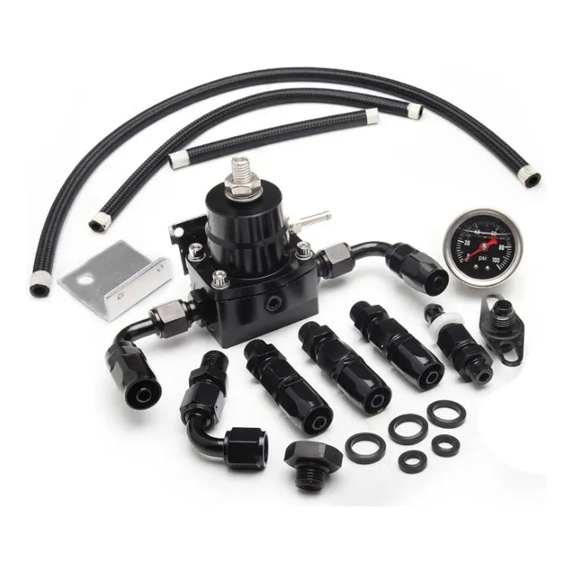 Regulador De Presion Gasolina Ajustable Universal Jdm Tuning