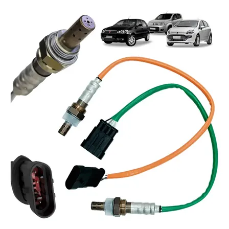 2 Sondas Lambda Pré E Pós Catalisador Strada Palio 1.0 1.4