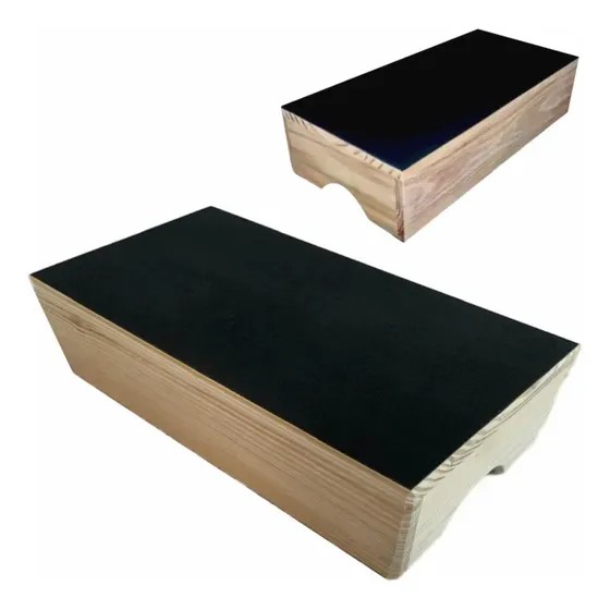Step Madeira Ginastica Aeróbica C/ Antiderrapante 60x29x14cm