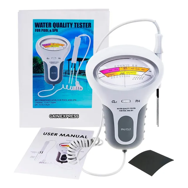 Medidor De Ph Y Cloro Digital De Calidad De Agua Piscina