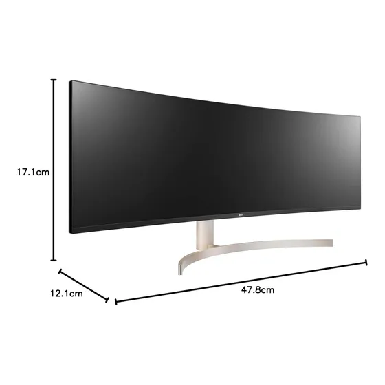 Monitor LG 49  Curvo Ultrawide Panel Nanoips Dual Qhd 5120x