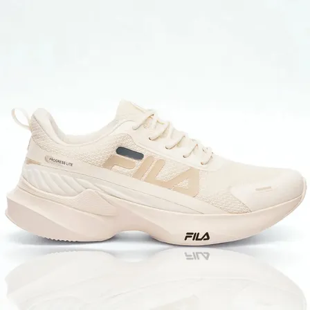 Tênis Feminino Progress Lite Fila Azul Royal/branco/azalea Liso 36 Br
