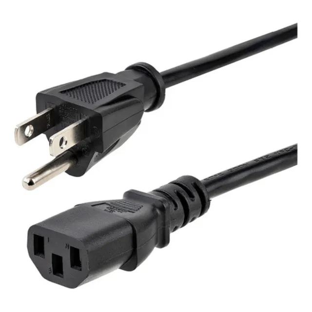 Cable De Corriente Gio Para Pc Monitor Fuente De Poder 10mts