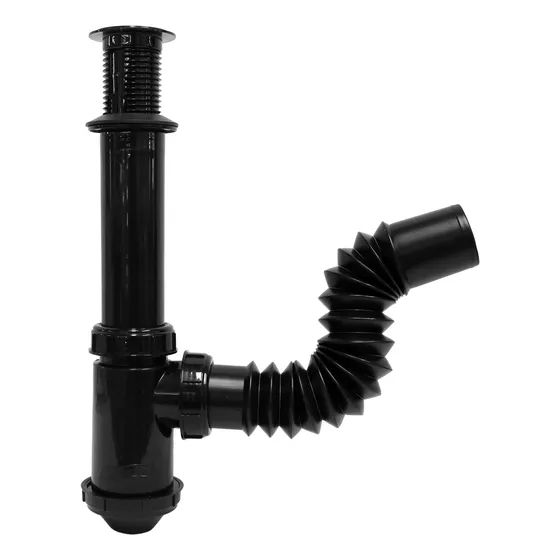 Trampa De Desagüe Fleximatic Cespol 2218n Negro P