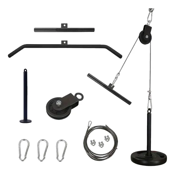 Sistema De Poleas Removible Para Barras Multifuncionales