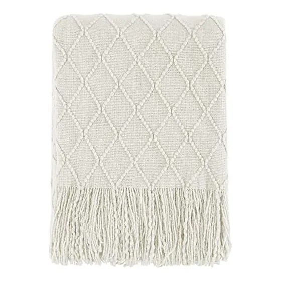 Suave Manta Para Sofá Decorativa Manta De Punto 50 Pulgadas 