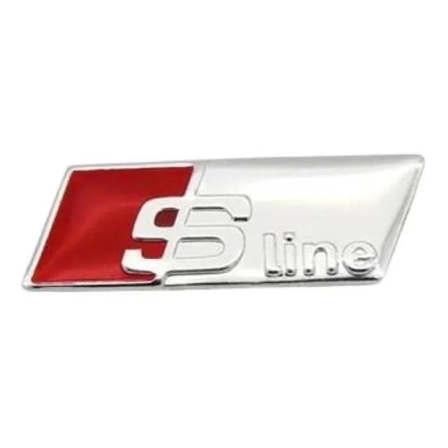 Acessórios Emblema S Line Volante Audi A1 A3 A4 A5 Q3 Sline