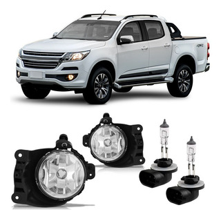 Kit Farol Milha S10 Trailblazer 2017 A 2019 E Lâmpadas Kit Farol Milha S10 Trailblazer 2017 A 2019 E Lâmpadas