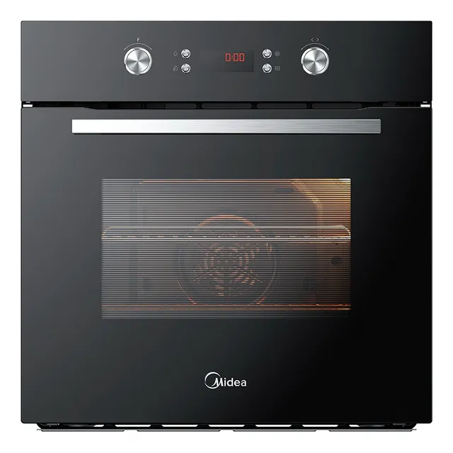 Horno Empotrable 60cm Midea Grill Mbog2e0-e80ecbk Queoferta Negro