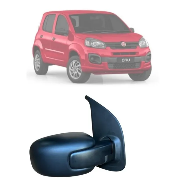 Retrovisor Novo Uno Vivace 2012 Original Manual L. Direito 