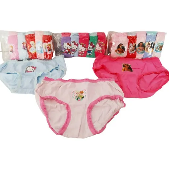 Panty Peppa Frozen Minnie Moana Lol Hello Kitty