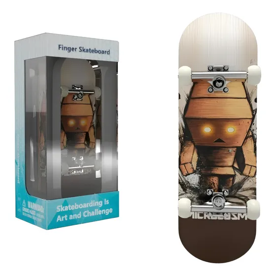 Skate De Dedo Profissional Fingerboard Com Rolamento
