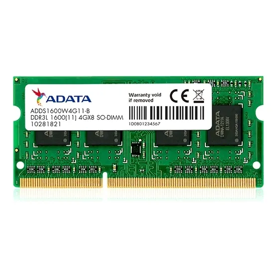 Memoria Ram Adata Premier Ddr3l 1600 Mhz 8 Gb So-dimm