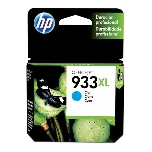 Cartucho De Tinta Hp #933xl Cyan Cn054al