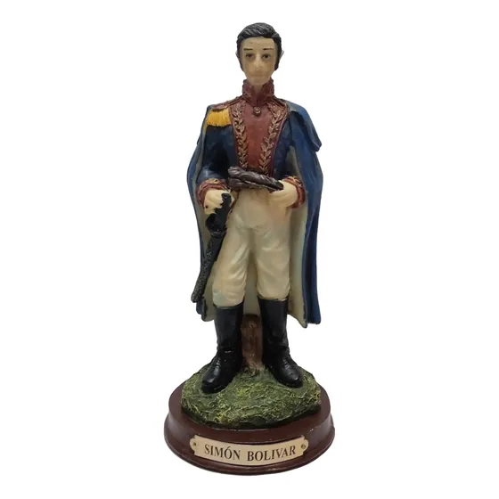 Figura De Simon Bolivar En Poliresina 