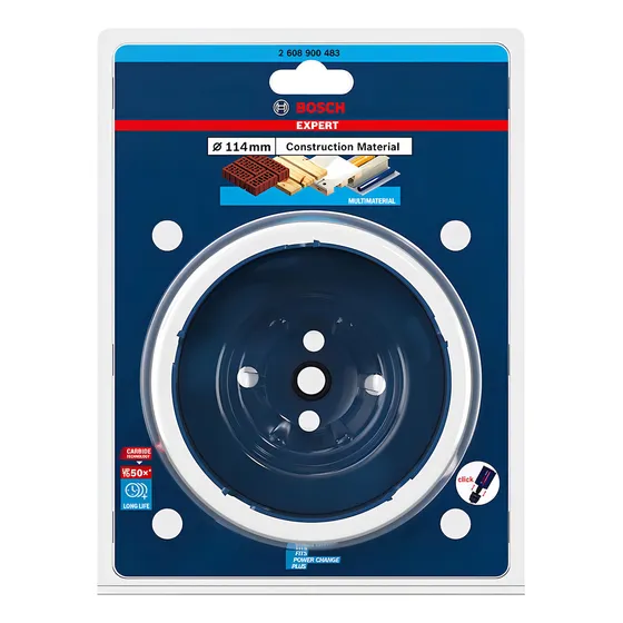 Serra Copo Bosch Expert Construction Material 114 Mm, 4 1/2