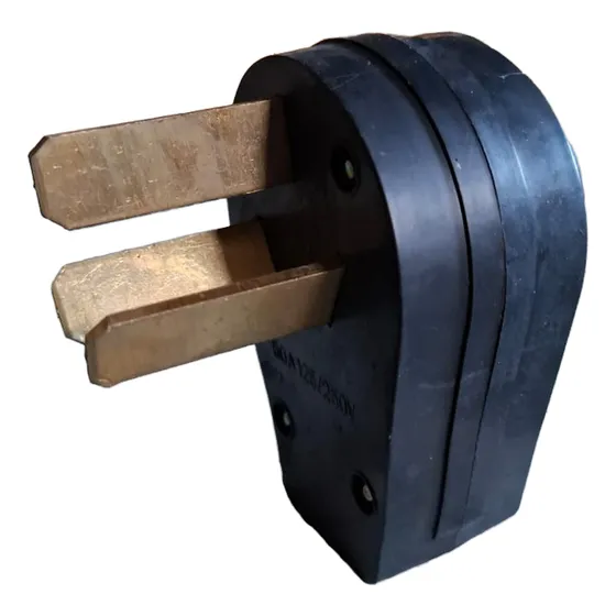 Toma Macho  Enchufe Angular 3p 50a 125/250v