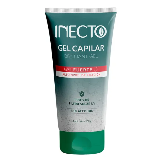 Gel Capilar Inecto Brillant Gel Fijacion Fuerte Uso Diario