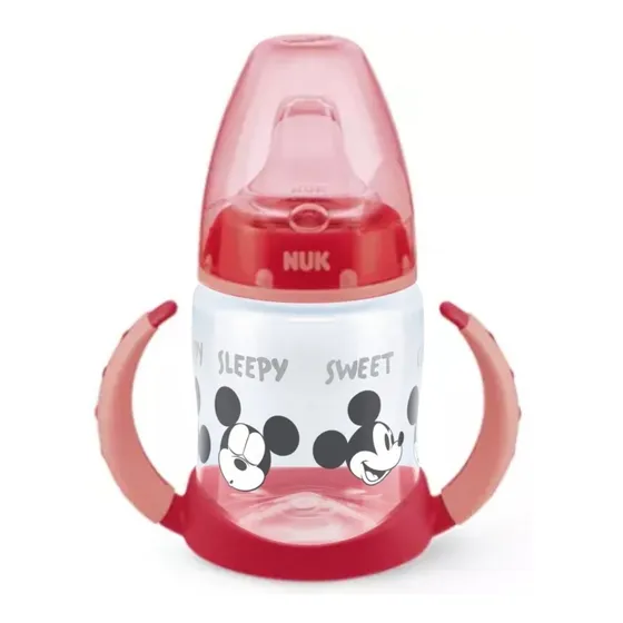 Vaso Nuk Disney Mickey Mouse Control De Temperatura Color Rojo