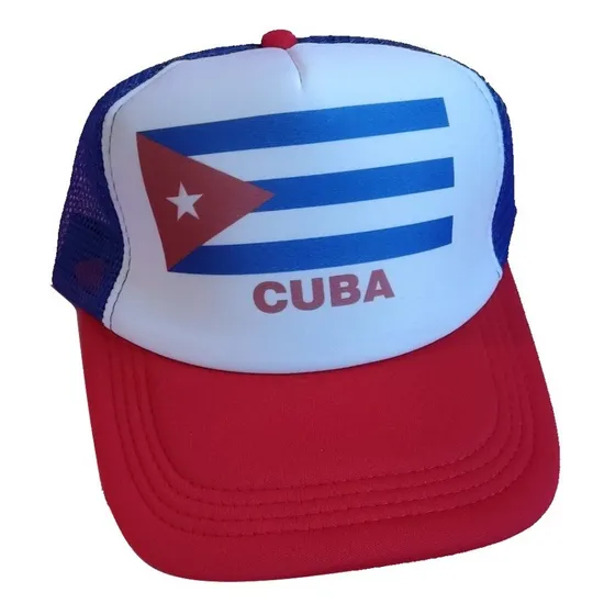 Gorro Con Bandera De Cuba. Fabricamos Con Cualquier Diseño