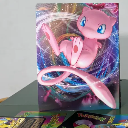 Pasta Pokémon Tcg 240 Cartas 30 Páginas Mew 2026