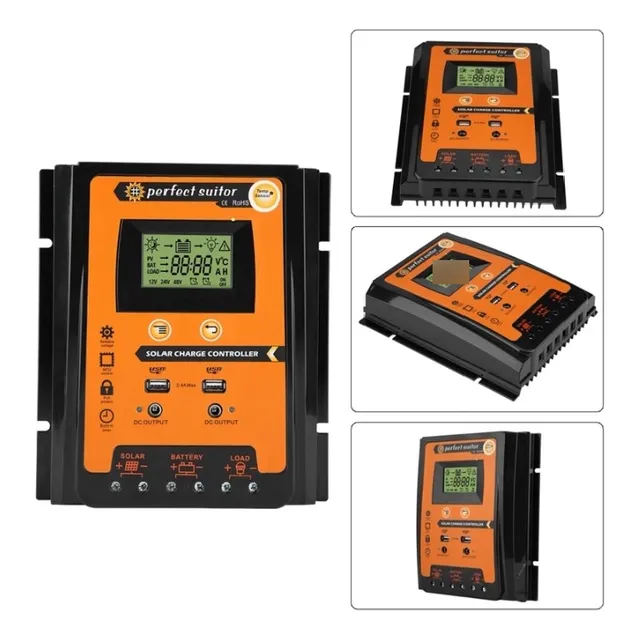 Controlador De Carga Solar 30 Amp Panel Solar Envio Gratis