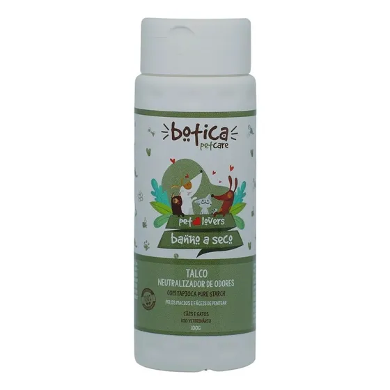 Talco Banho A Seco - Dry Shower Pó Com Tapioca Pure E Saccha