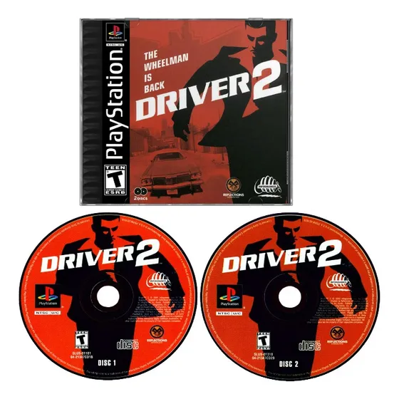 Jogo Driver 2 Para Playstation 1 Ps1 Psone