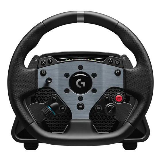 Kit Sim Racing Volante Logitech G Pro Trueforce Oled + Base