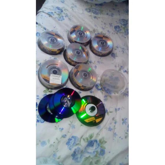 Paquetes De 10 Discos Mini Dvd-r.