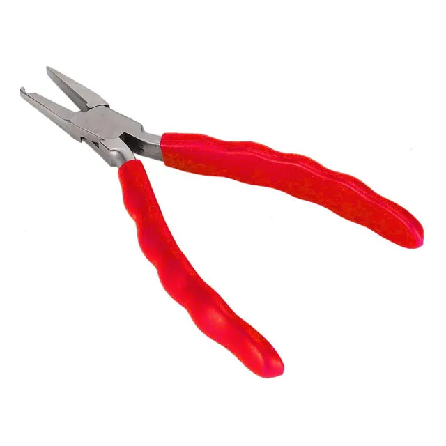 Alicate Para Nariz Lente Ajuste Acero Inoxidable Rojo Pierna