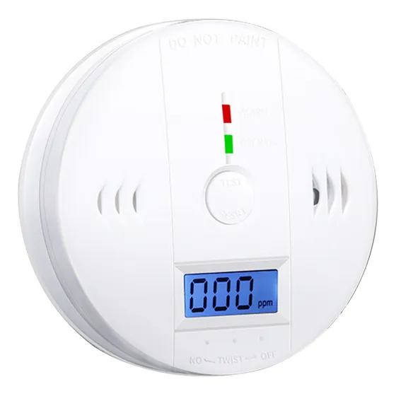 Detector De Alarme Monóxido Alarm Carbon Co By Voice Warning