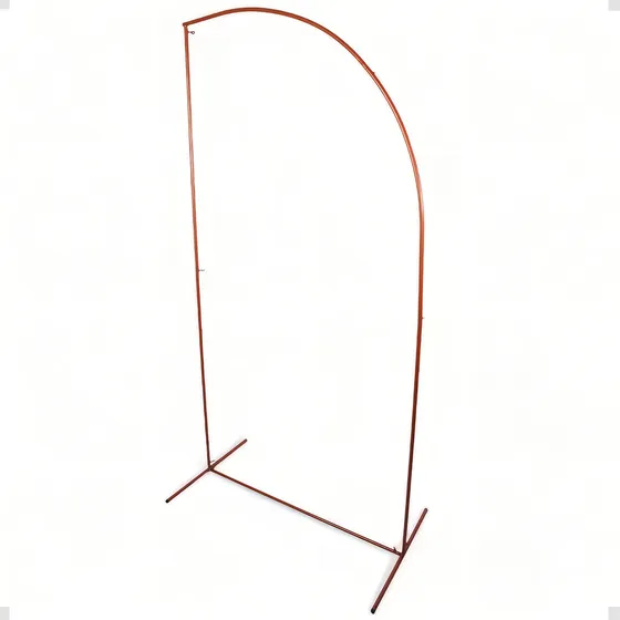 Arco Meia Lua Para Decoração De Festa Bexiga Desmontável Cor Rosê Gold Casa Útil
