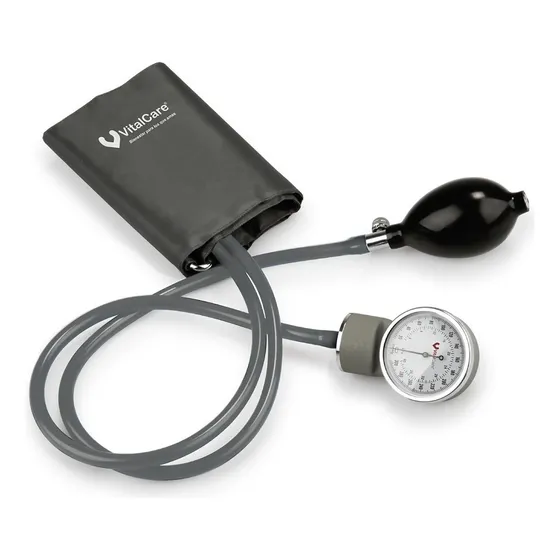 Buamanómetro Aneroide Vitalcare Premium Color Gris Esfigmomanómetro Aneroide