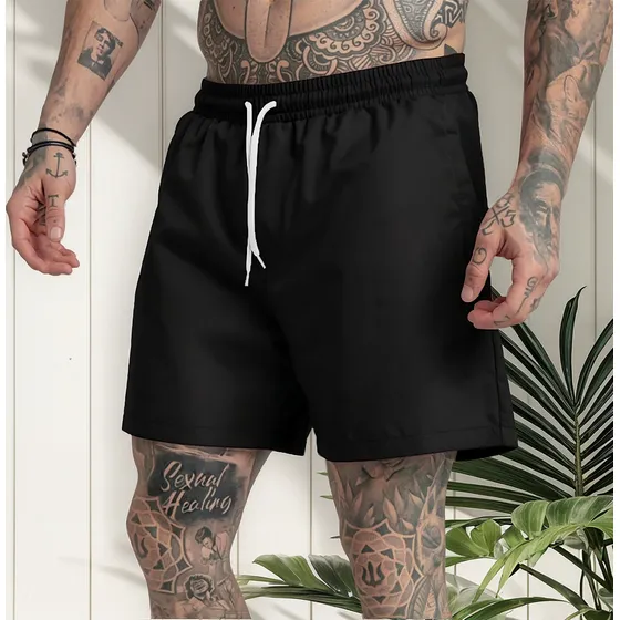 Malla Hombre Talle Especial Secado Rápido Red Bolsillos