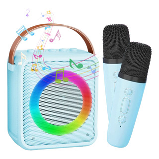 Karaoke Infantil Con 2 Micrófonos Inalámbricos Karaoke Infantil Con 2 Micrófonos Inalámbricos