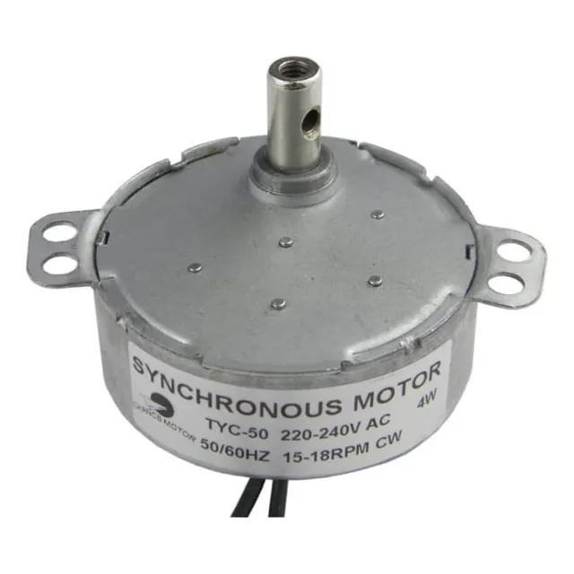 Motor Eléctrico De Baja Velocidad Chancs Tyc-50 220 V 15-18