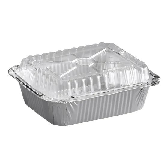 Molde De Aluminio 16 Oz Con Tapa Cristal (darnel 500und)