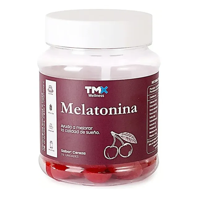 Melatonina 70 Gomitas Tmx Wellness - Tienda Fisica Cereza