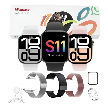Smartwatch S11 Série 11 47mm Nfc Whatsapp Ia 2025 Envio Free