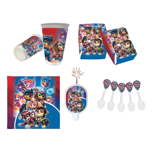 Kit De Fiesta De Patrulla Canina Paw Patrol Para Cumpleaños