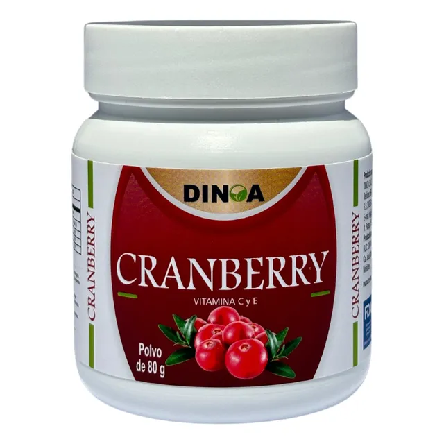 Dinoa Cranberry Polvo 80g- Suplemento Nutricional