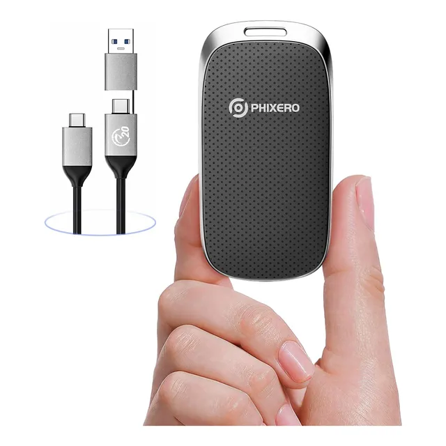 Phixero P20 External Portable Ssd 2tb - Hasta 2050mb/s -