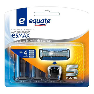 Cartucho De Rastrillo Equate De Precisión 4 Cartucho De Rastrillo Equate De Precisión 4