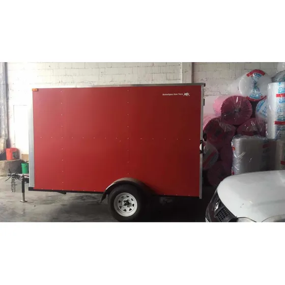 Remolque Caja Seca, Traila Equipo Cuatrimot