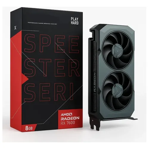 Placa De Vídeo Asus Dual Radeon Rx 7600 Oc 8gb Gddr6 | Frete grátis