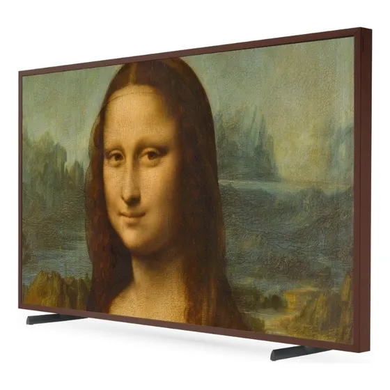 Samsung Smart Tv 55'' Qn55ls03bagczbc The Frame Qled Marron